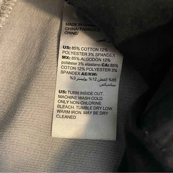 Chico’s Skinny Jeans Women’s Size 8 Light Gray‎ Mid Rise Cotton Blend - Picture 7 of 12